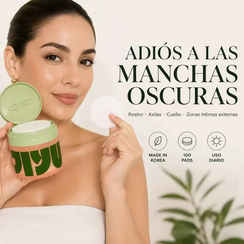 JIYU Pads Despigmentantes 100 UNDS