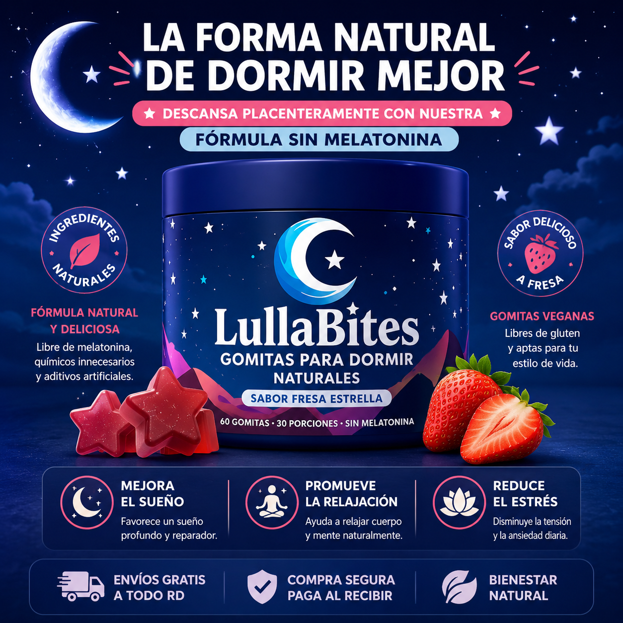 Sueño Firme Gomitas Naturales