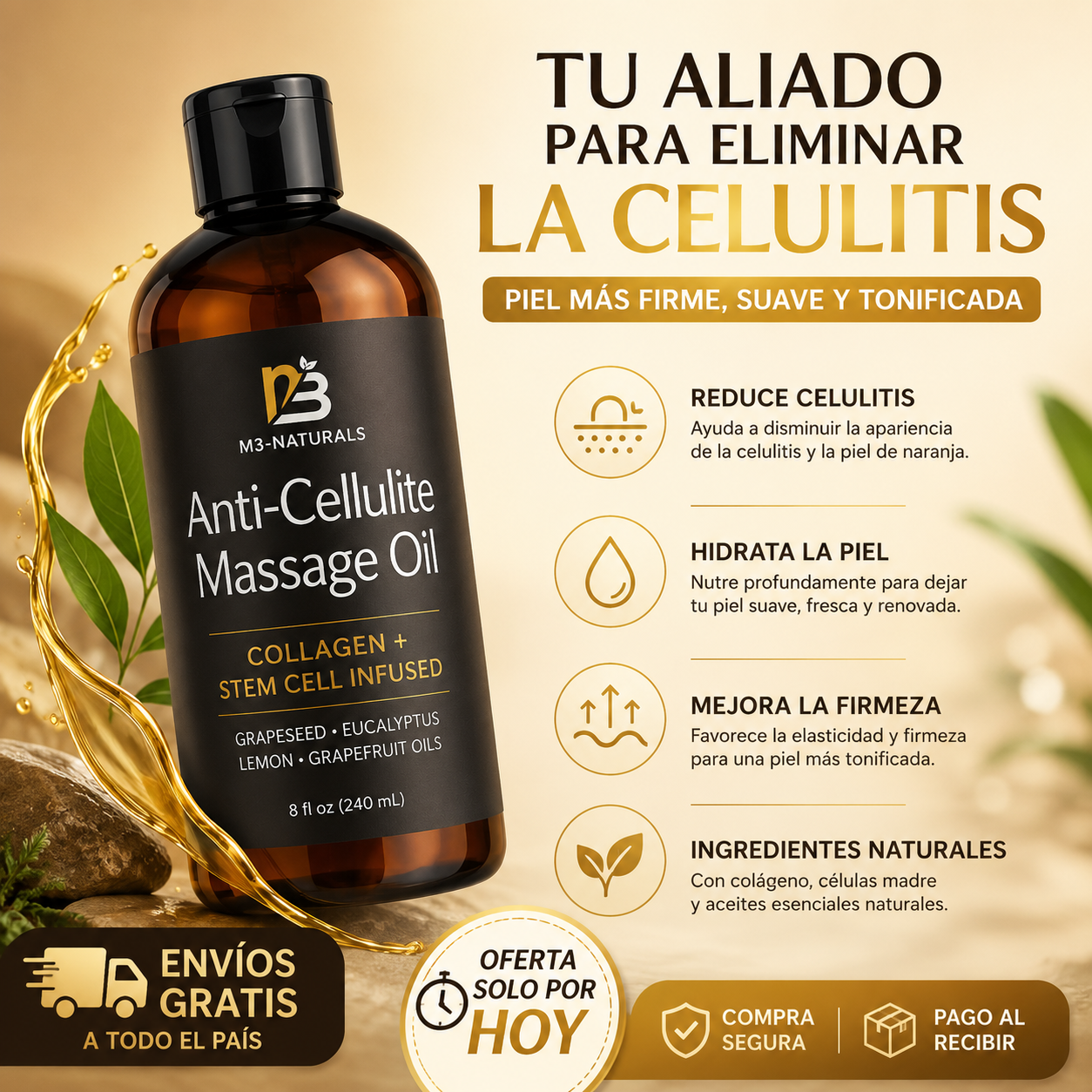 Aceite Reafirmante Anticelulitis
