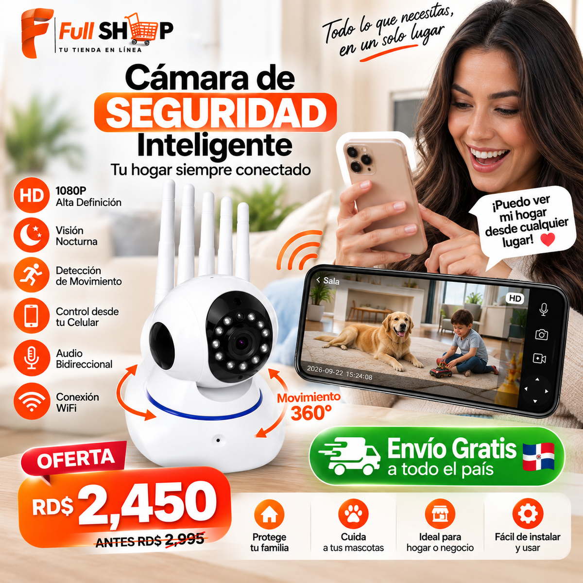 Cámara de Seguridad Inteligente