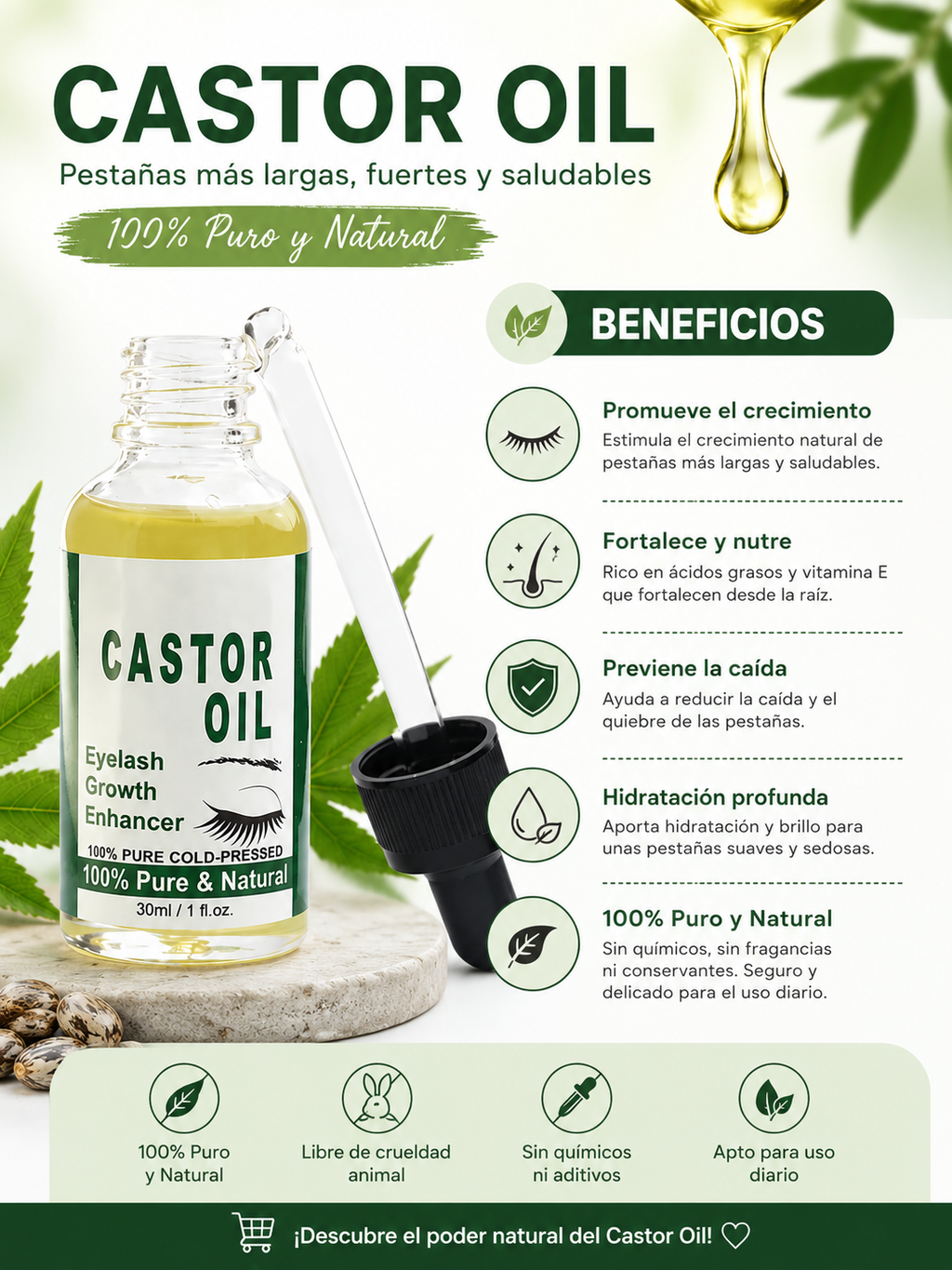 Sérum Pestañas y Cejas Natural
