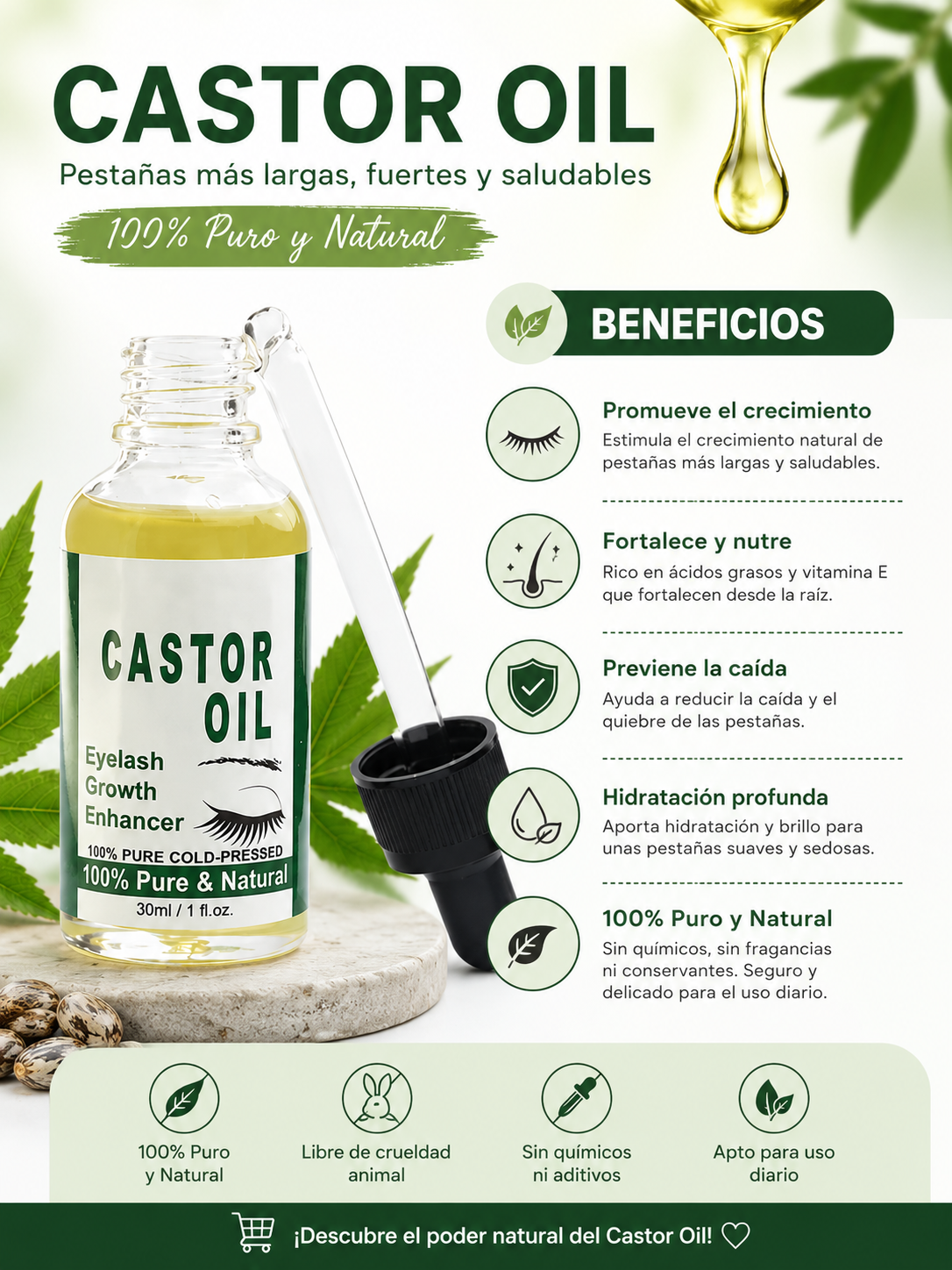 Sérum Pestañas y Cejas Natural