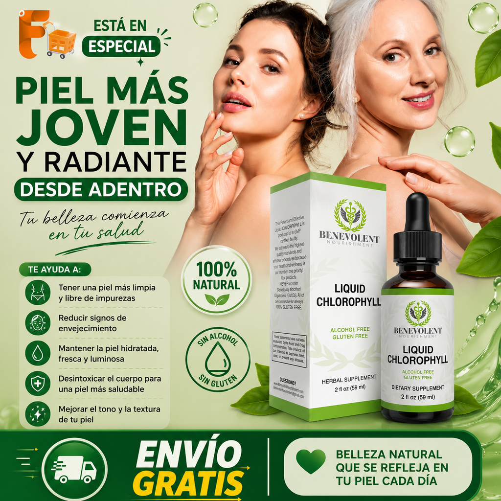 Gotas de Clorofila Natural