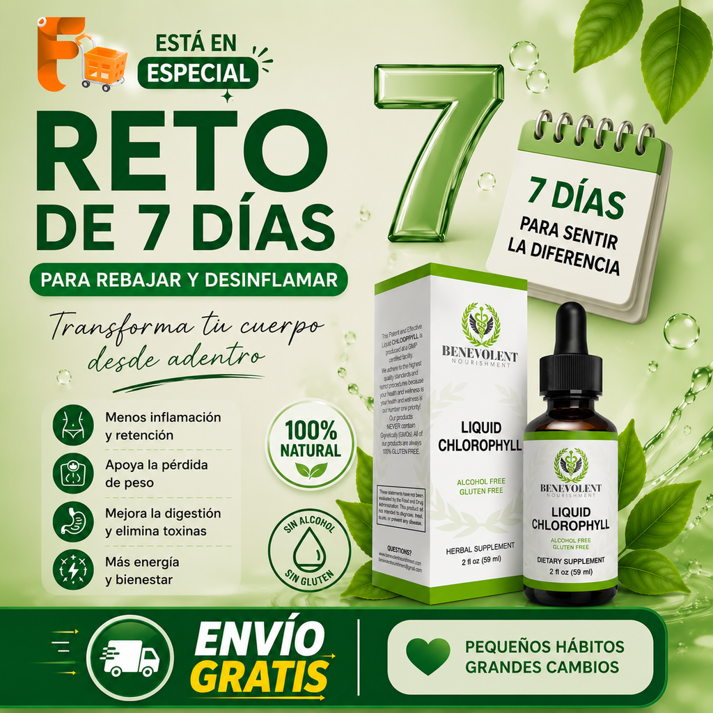 Gotas de Clorofila Natural