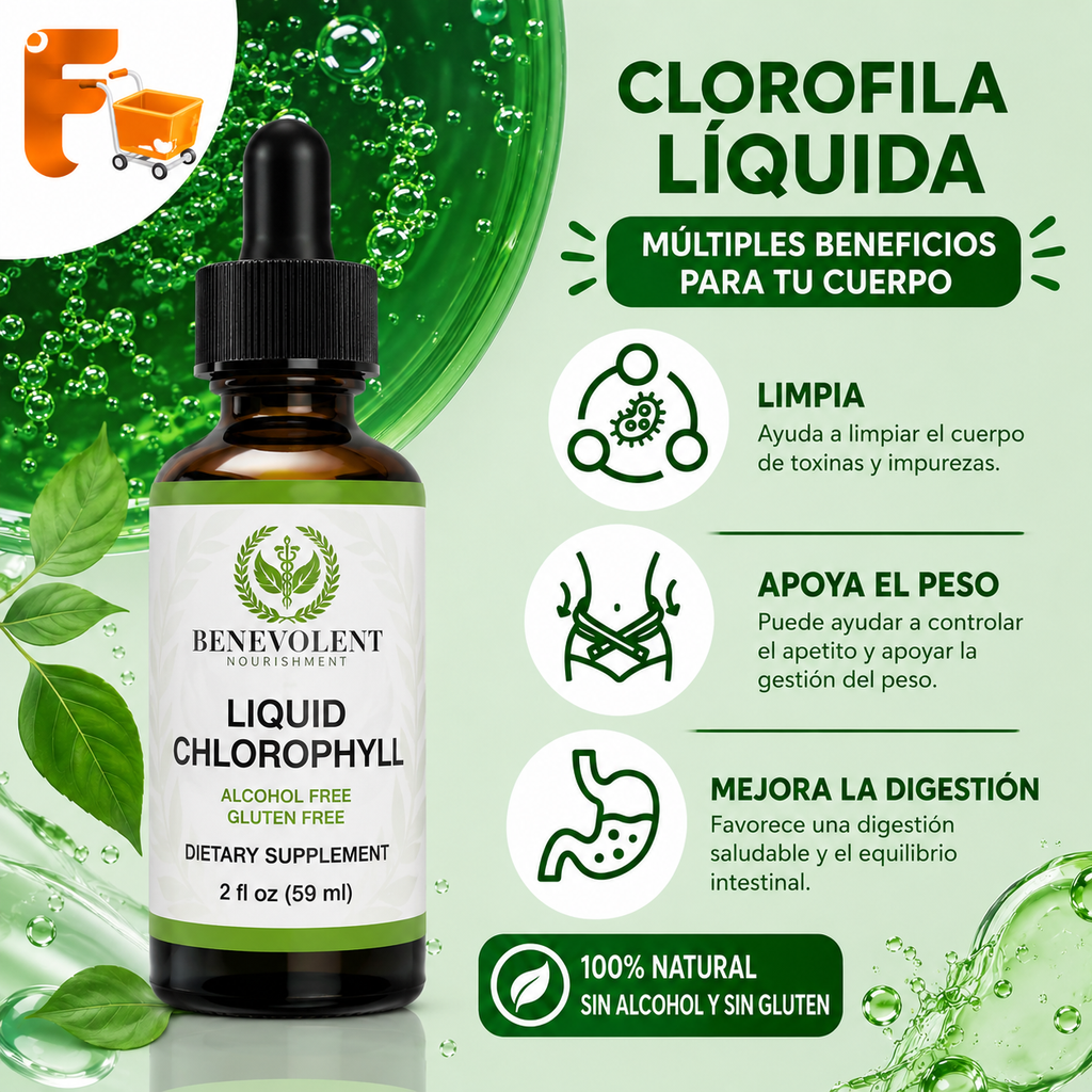 Gotas de Clorofila Natural