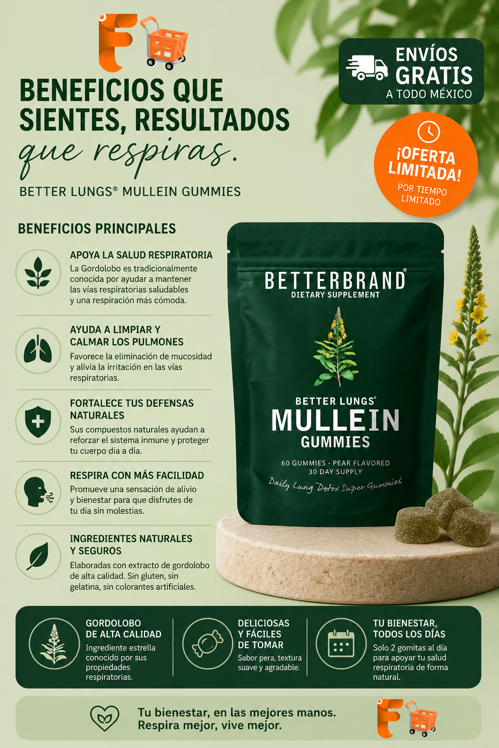 Gomitas RespiraFirme Limpia Pulmones