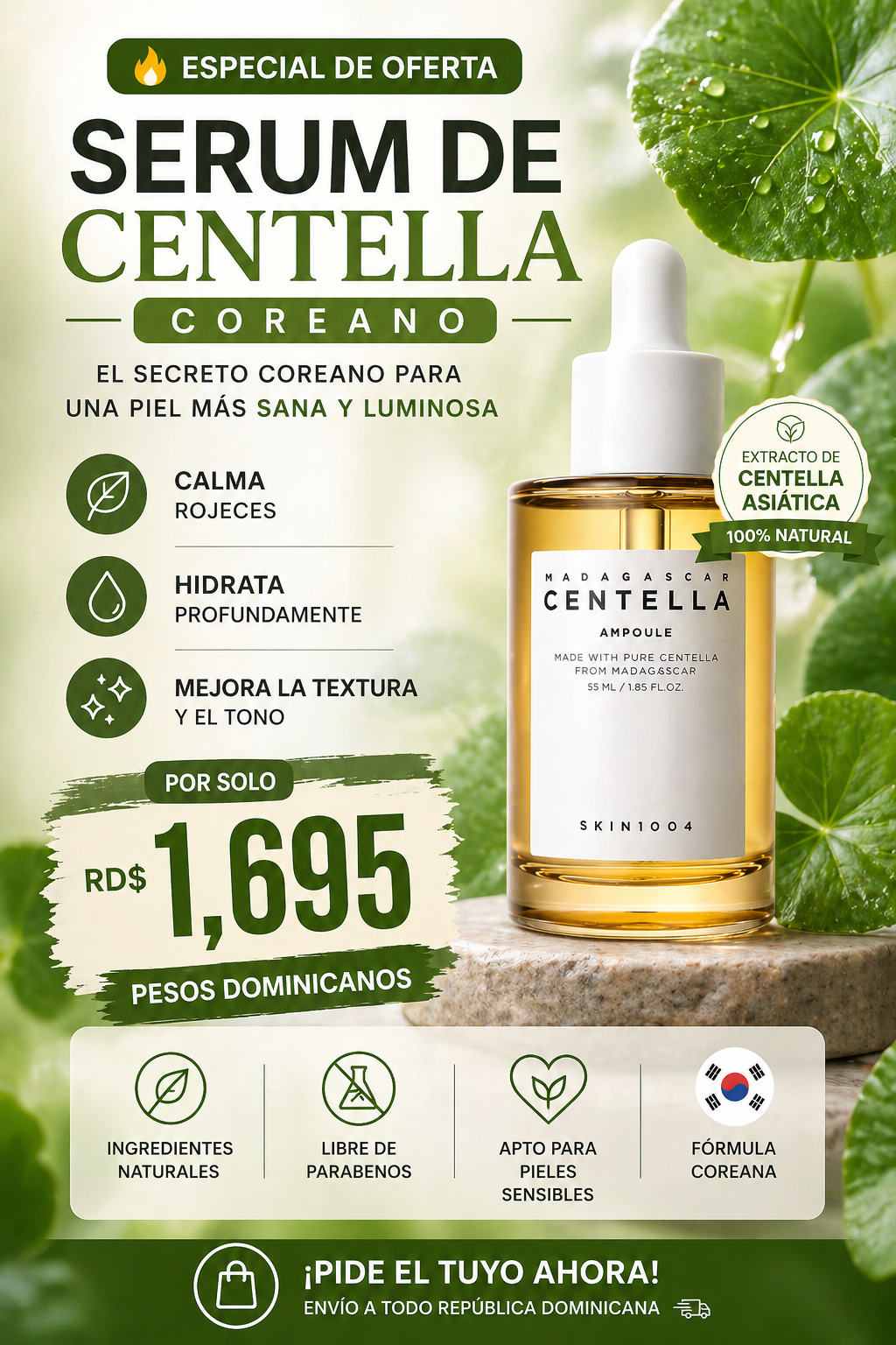 Serum Calmante Centella SKIN Puro