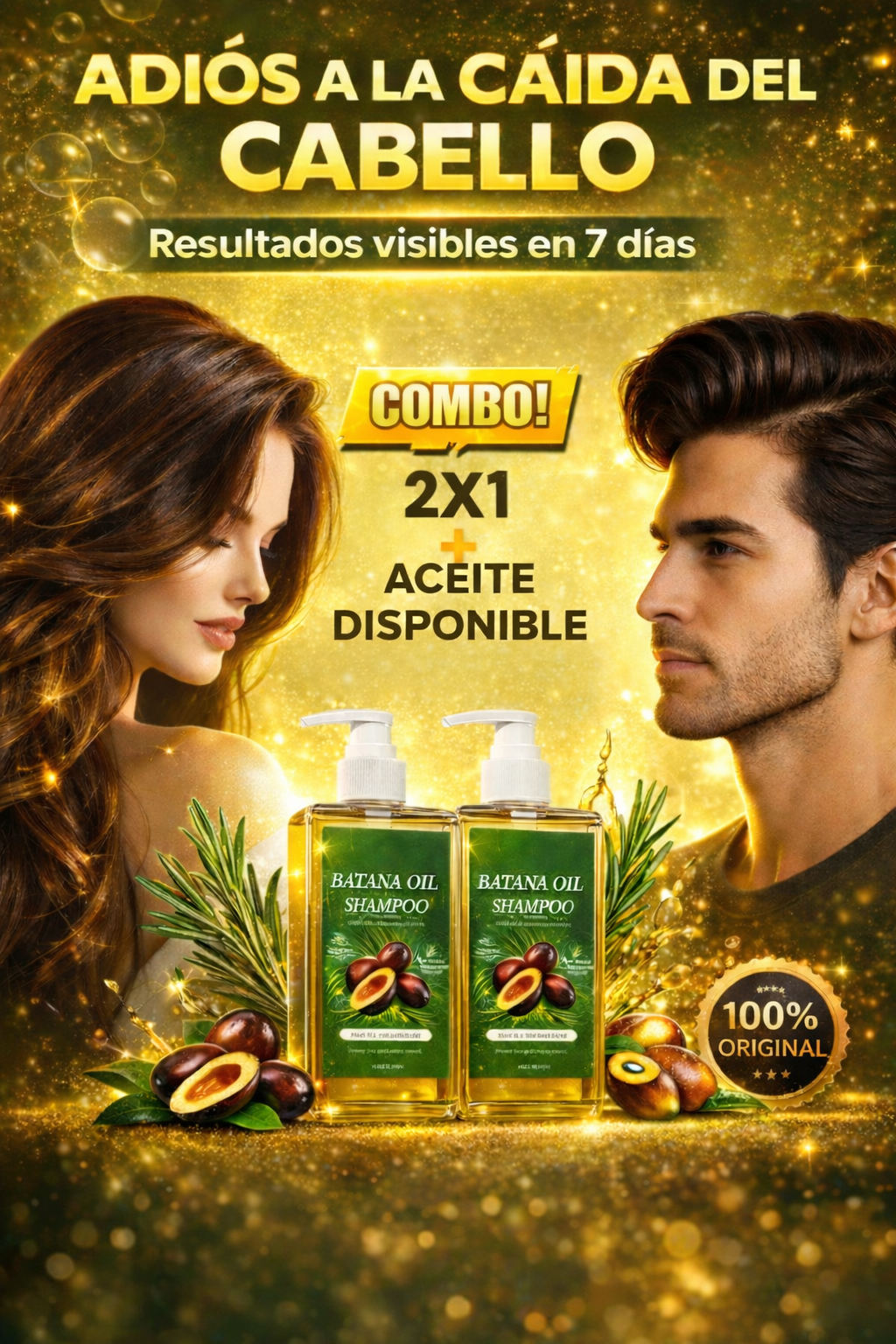 Shampoo Batana Oil Crecimiento Fuerte