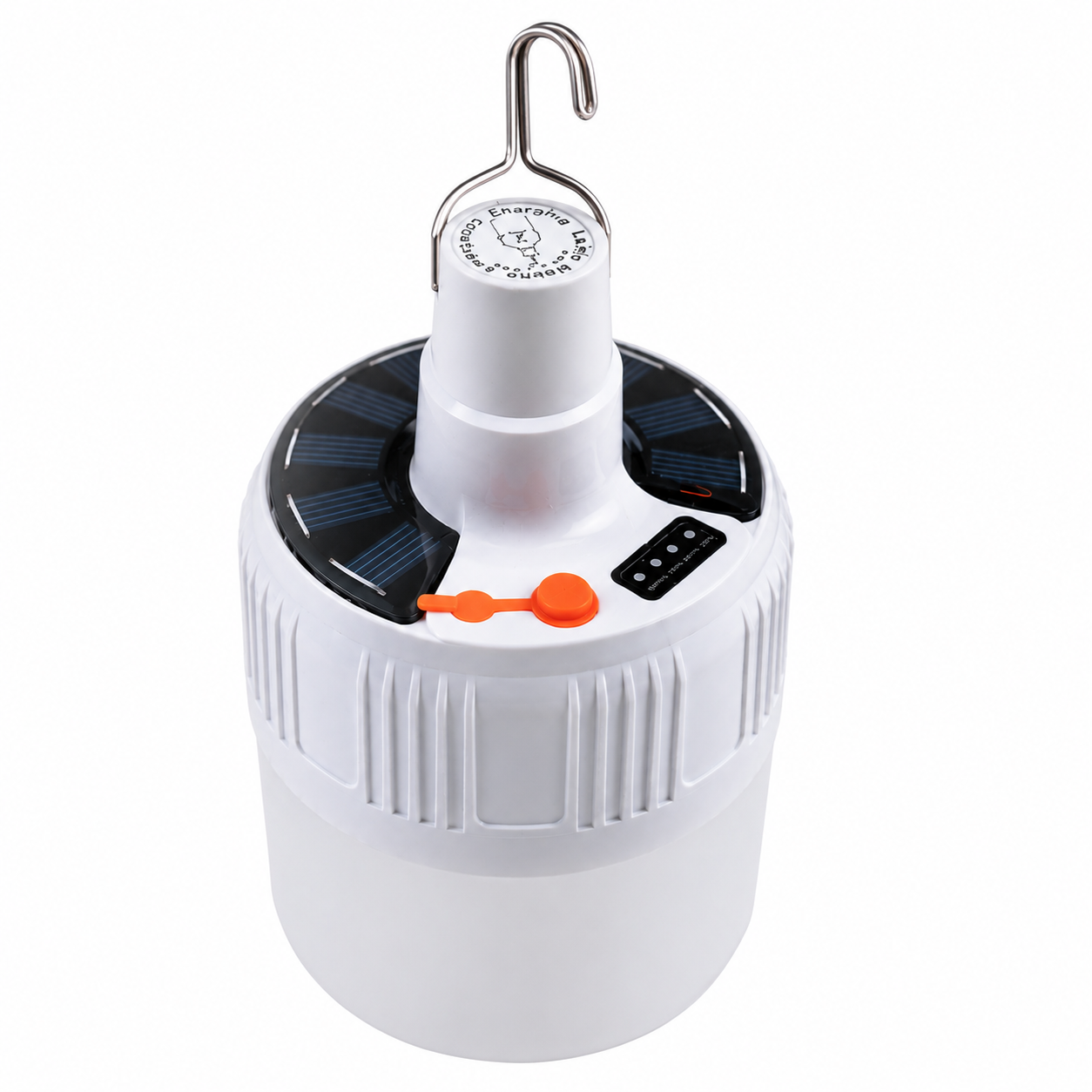 Bombillo con Panel Solar + CABLE USB