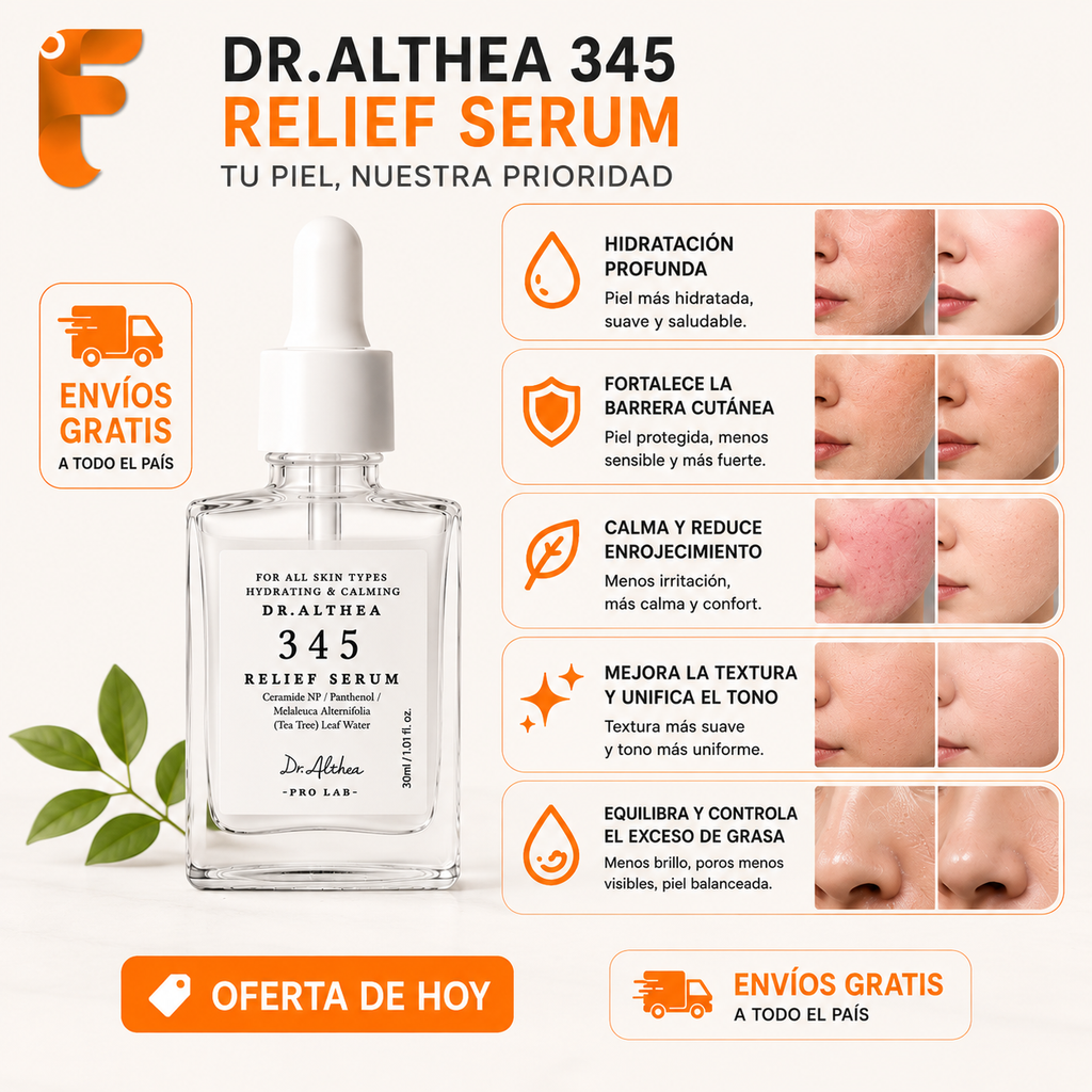 Serum Althea 345 Hidratación Profunda
