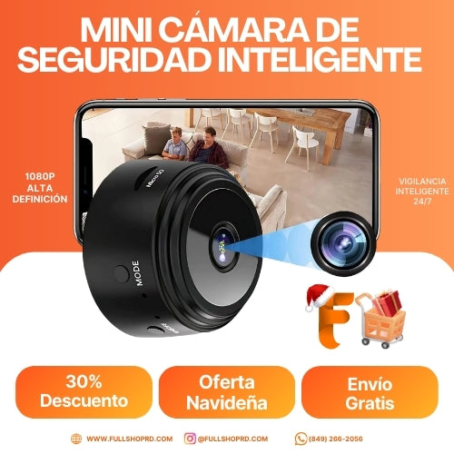 Mini Cámara de Seguridad Inteligente