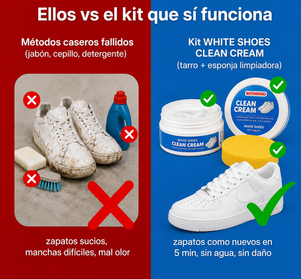 Limpiador Rápido y Fácil para Zapatos