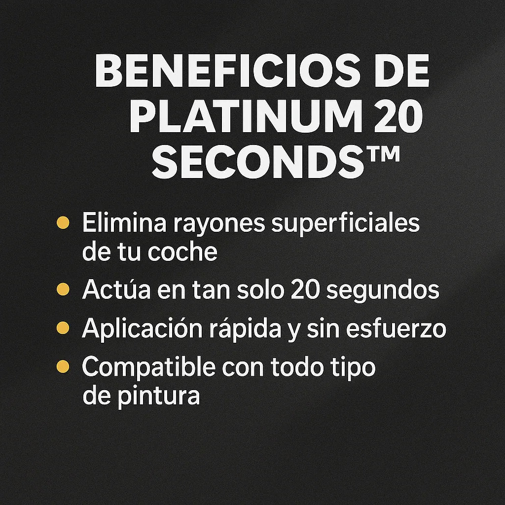 Platinum 20 Segundos Esmeril