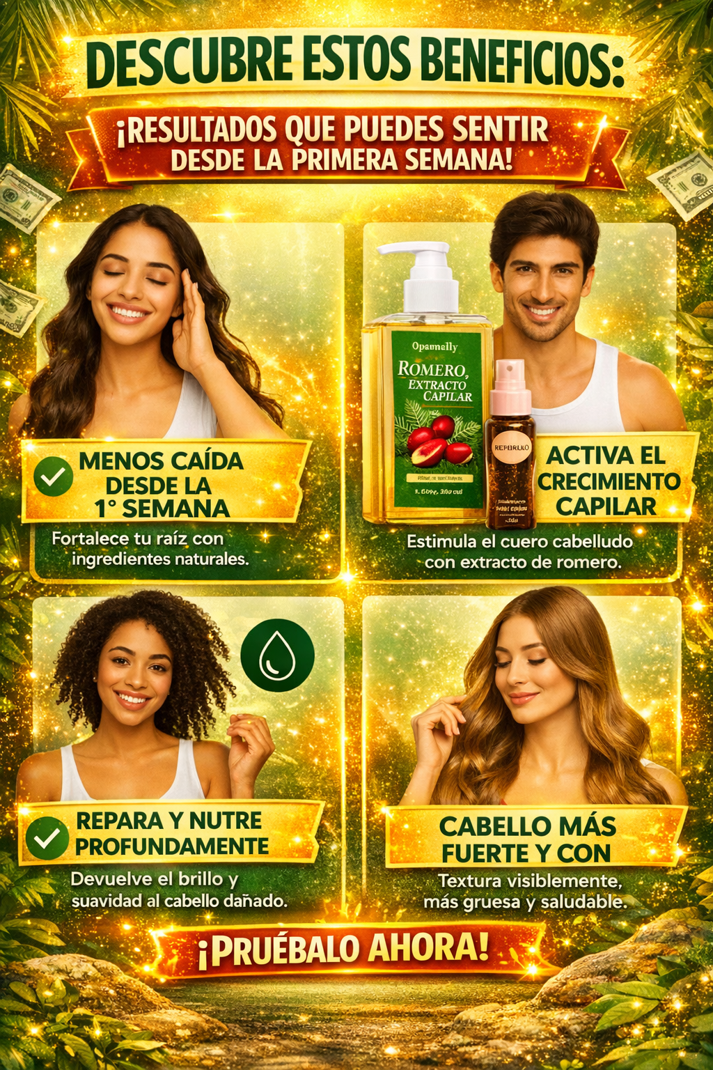 Shampoo Batana Oil Crecimiento Fuerte