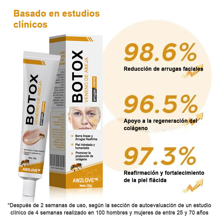 CREMA DE BOTOX VENENO DE ABEJA