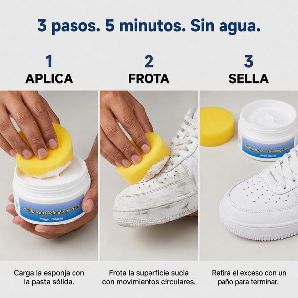 Limpiador Rápido y Fácil para Zapatos