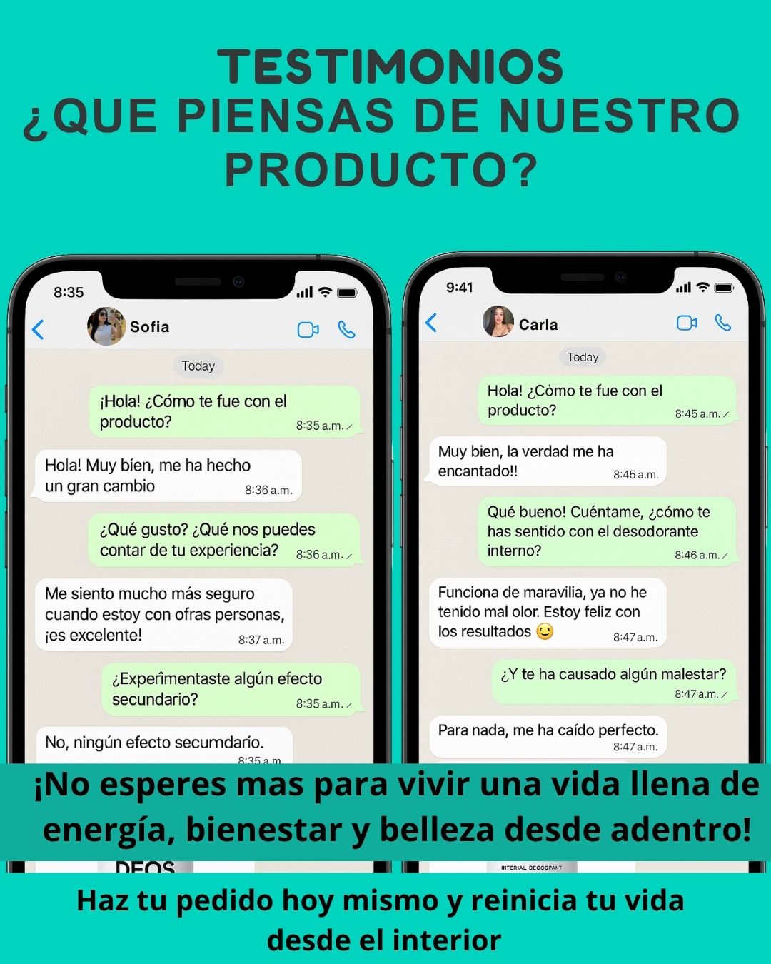 Deos Desodorante Corporal para los malos olores