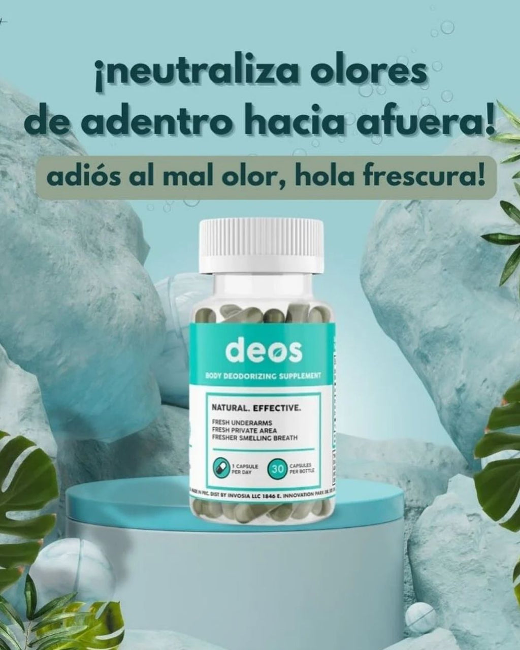 Deos Desodorante Corporal para los malos olores