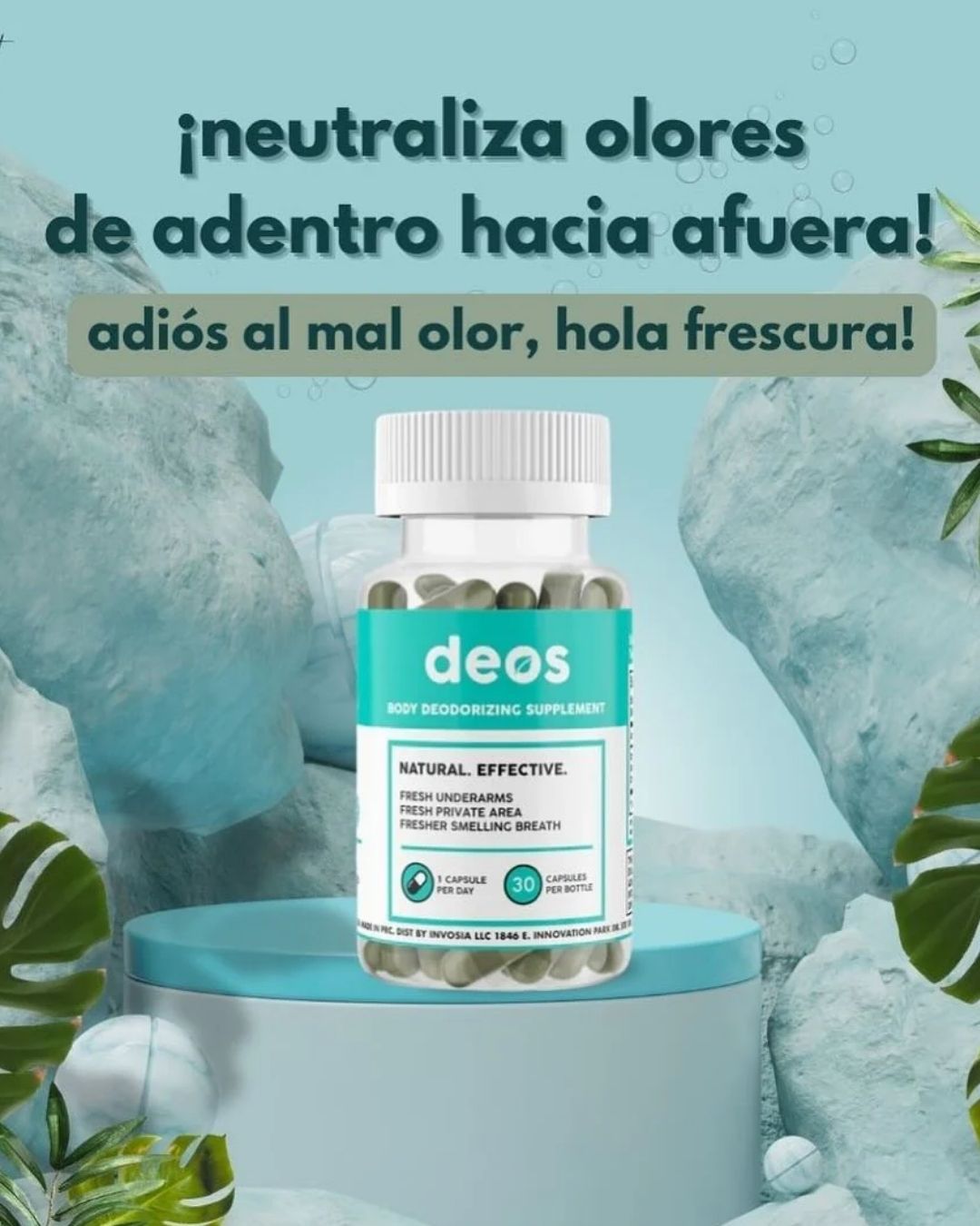 Deos Desodorante Corporal para los malos olores