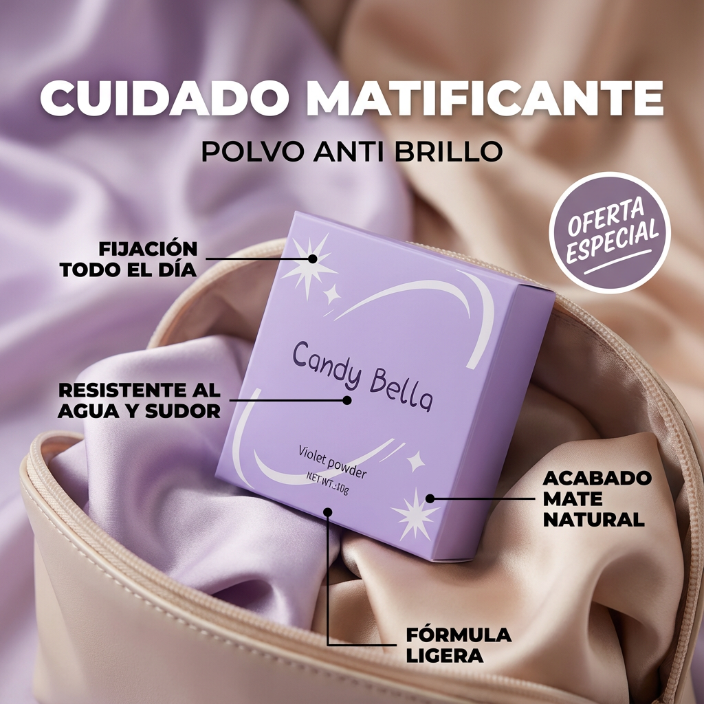 Polvo Matificante CANDY BELLA