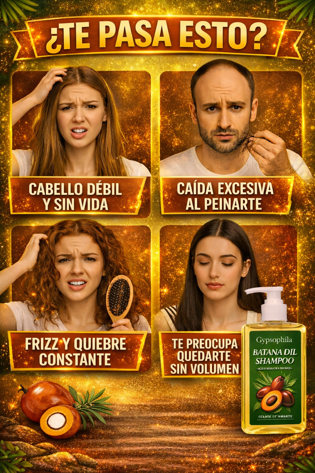 Shampoo Batana Oil Crecimiento Fuerte