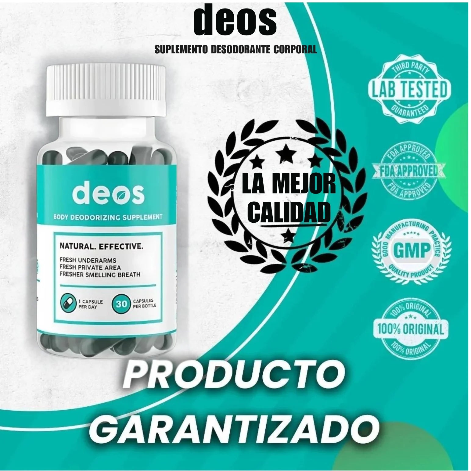 Deos Desodorante Corporal para los malos olores
