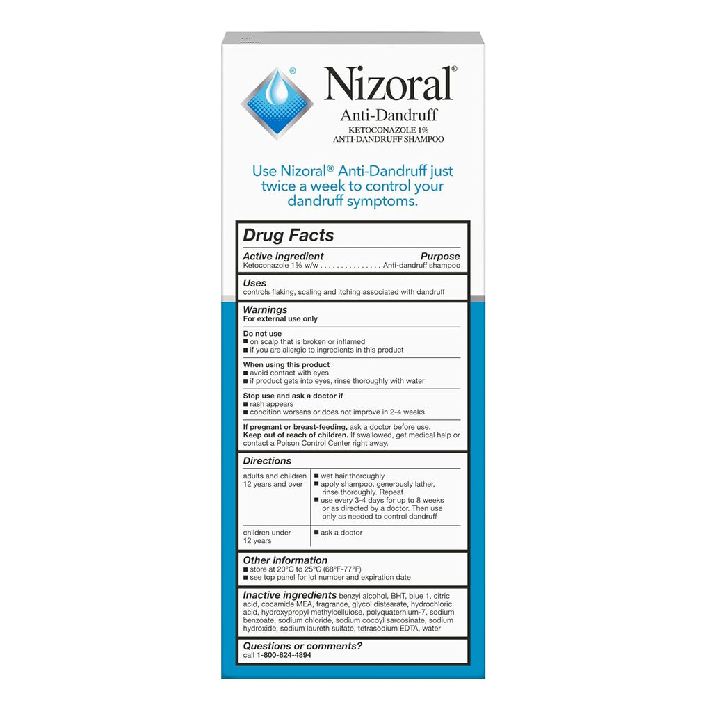 Control Caspa Nizoral Fresh SHAMPOO